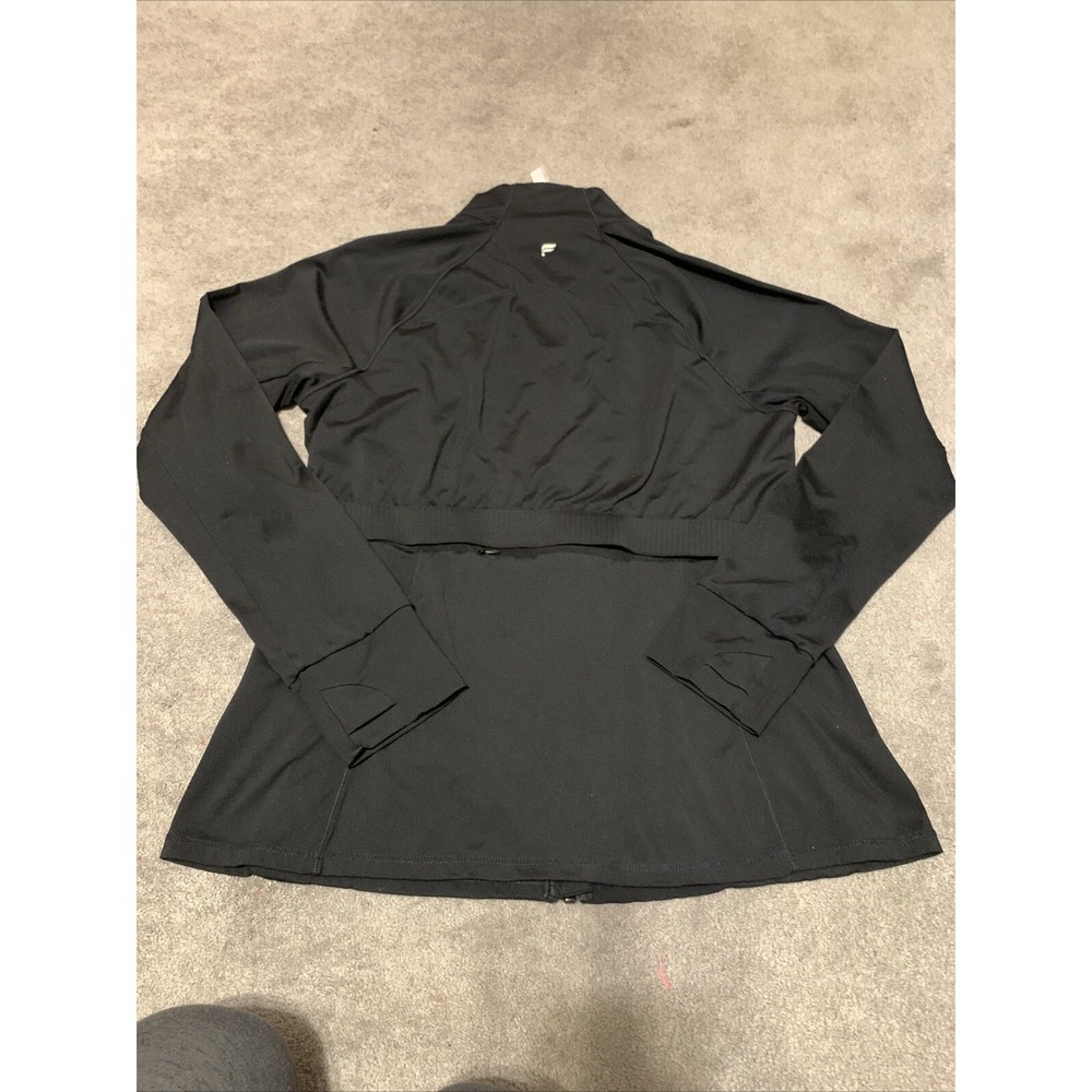 Fabletics Women's Trinity Performance Jacket Black Full Zip Size XL - Picture 4 of 8
